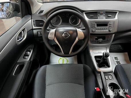 Nissan, Sentra, 1600, 117, бензин, седан, механика, передний привод, среднее состояние, левый, синий, 1 095 000 ₽